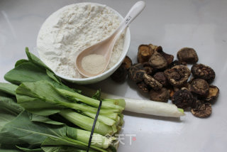 素得够味——香菇青菜包的做法步骤：1
