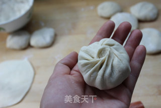 素得够味——香菇青菜包的做法步骤：14