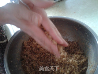 猪肉松（平底锅版）的做法步骤：8