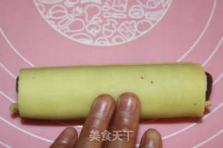 【番茄配方】车轮苏——待客甜点系列的做法步骤：9