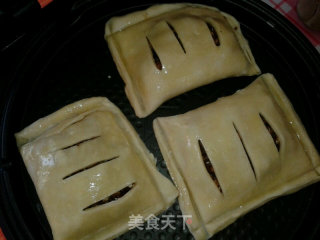 巧克力香蕉派——电饼铛版的做法步骤：14