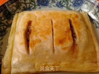 巧克力香蕉派——电饼铛版的做法步骤：15