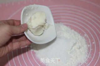 【番茄配方】酥皮肉松——金黄黄很诱人的酥皮点心的做法步骤：1