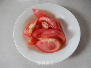 番茄蛋汤煮面的做法步骤：3