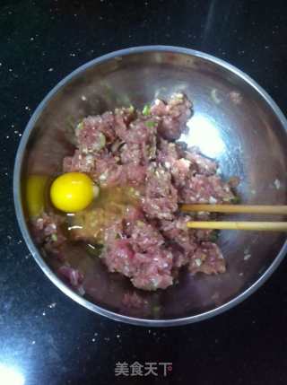 双色珍珠丸子的做法步骤：8