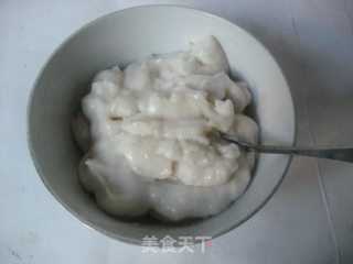 蛋丝鱼茸羹的做法步骤：4