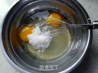 橙香双色玛德琳的做法步骤：4