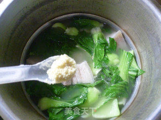 青菜五花肉土豆汤的做法步骤：11