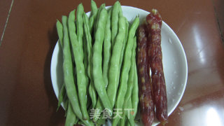 四季豆的别样吃法的做法步骤：1