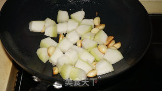 蒜仔烧冬瓜的做法步骤：5