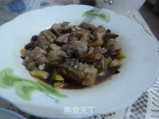 姜蒜豉汁蒸排骨的做法步骤：7