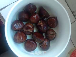 微波炉版糖炒栗子的做法步骤：6