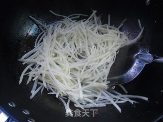 酸辣土豆丝的做法步骤：5