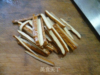 香干猪肚炒佛手瓜的做法步骤：6