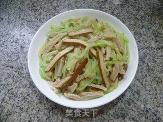 香干猪肚炒佛手瓜的做法步骤：12