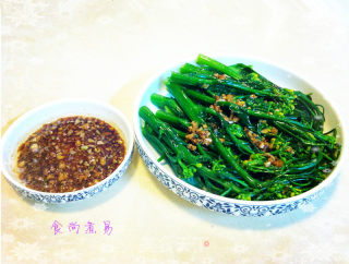 蒜蓉白灼菜心的做法步骤：9