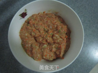 羊肉大葱胡萝卜馅饼的做法步骤：3