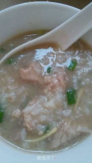 猪肝瘦肉粥的做法步骤：7