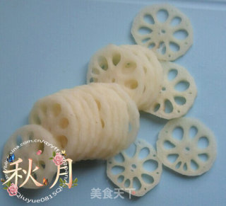 胭脂藕片的做法步骤：2