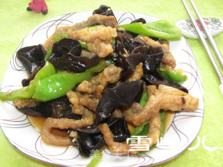 两分钟搞定的快手菜---炒木耳的做法步骤：5