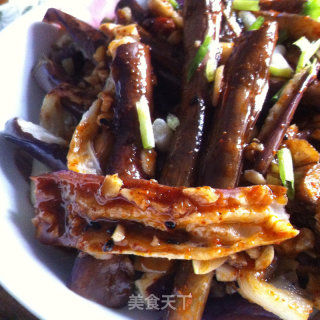 手撕烧茄子的做法步骤：7