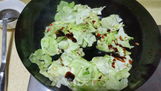 手撕包菜的做法步骤：4