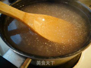 椰香紫薯牛奶西米露的做法步骤：4