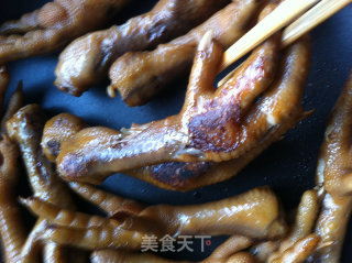 怪味煎鸡爪的做法步骤：3