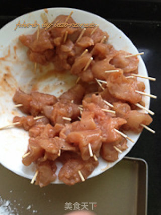 牙签肉的做法步骤：3