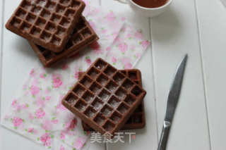 【番茄配方】可可华夫饼——随意搭配的美食，代替早餐吧的做法步骤：8