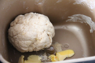 椰香白吐司的做法步骤：2