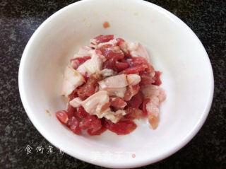 干椒花菜炒肉片的做法步骤：2