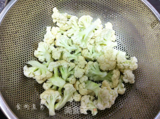 干椒花菜炒肉片的做法步骤：5