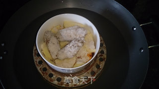 粉蒸鸡翅的做法步骤：5