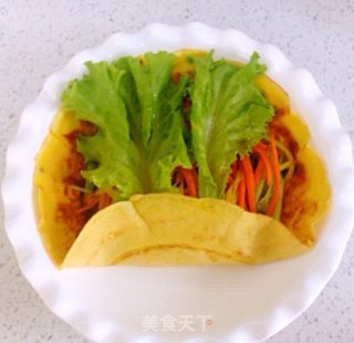 蔬菜鸡蛋卷饼的做法步骤：15