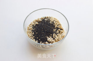 【炼奶粗粮松饼】的做法步骤：4