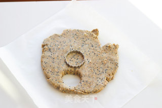 【炼奶粗粮松饼】的做法步骤：7