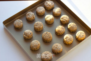【炼奶粗粮松饼】的做法步骤：8