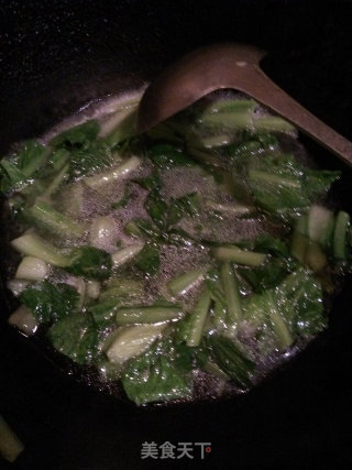 小白菜汤的做法步骤：5