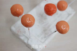 【番茄配方】万圣节疯狂派对系列——万圣节棒棒糖蛋糕的做法步骤：4