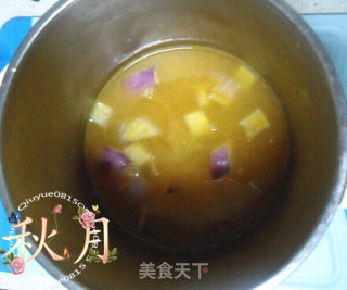 南瓜盏蔬菜浓汤的做法步骤：9