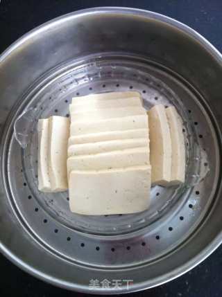 豉汁肉末蒸豆腐的做法步骤：10