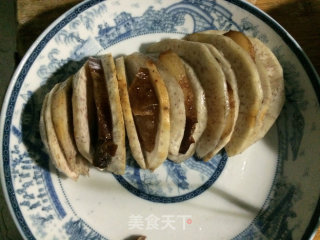 芋头蒸腊肉---荔浦芋头做法的做法步骤：6