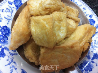 茄汁烩炸豆腐的做法步骤：4