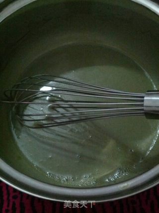 抹茶红豆慕斯蛋糕卷的做法步骤：15