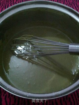 抹茶红豆慕斯蛋糕卷的做法步骤：18