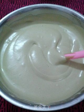 抹茶红豆慕斯蛋糕卷的做法步骤：25