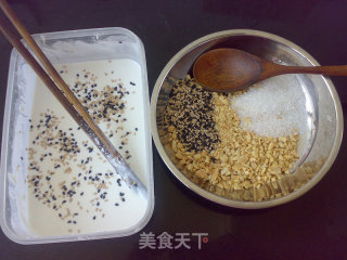 芝麻花生薄撑的做法步骤：3