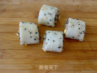 芝麻花生薄撑的做法步骤：8