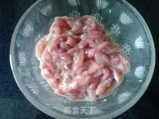 雪里蕻炒肉丝的做法步骤：4